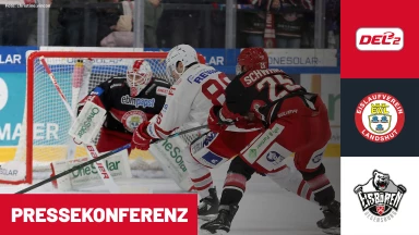 DEL2: EV Landshut vs. Eisbären Regensburg | Pressekonferenz