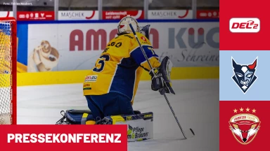 DEL2: Blue Devils Weiden vs. Lausitzer Füchse | Pressekonferenz