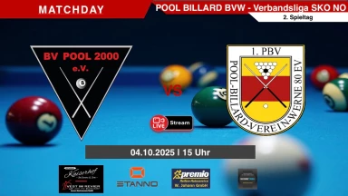 BV Pool 2000 vs. 1. PBV Werne II | Tisch 1
