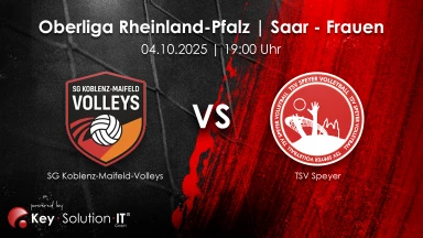 Oberliga RPS-F: SG Koblenz-Maifeld-Volleys vs. TSV Speyer