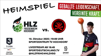 3.Liga: Staffel Süd-West: HLZ Friesenheim-Hochdorf II vs. HSG Rodgau Nieder-Roden