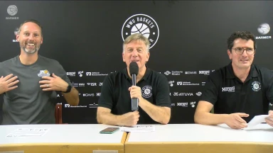 Pressekonferenz: Uni Baskets Münster vs. Eisbären Bremerhaven