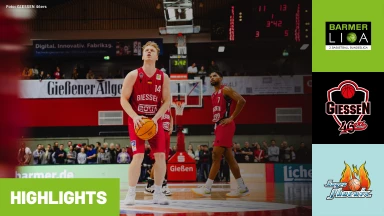 ProA: GIESSEN 46ers vs. Phoenix Hagen | Highlights