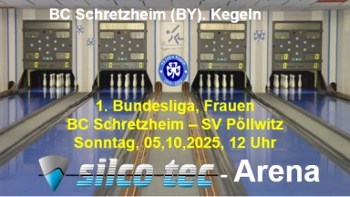 1. Bundesliga Frauen: BC Schretzheim - SV Pöllwitz