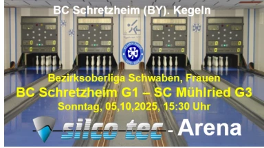 Bezirksoberliga Schwaben, Frauen: BC Schretzheim G2 : SC Mühlried G3
