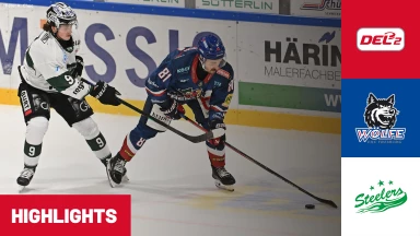 DEL2: EHC Freiburg vs. Bietigheim Steelers | Highlights