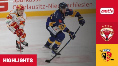 DEL2: Lausitzer Füchse vs. ESV Kaufbeuren | Highlights