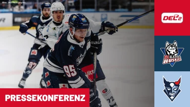 DEL2: EC Kassel Huskies vs. Blue Devils Weiden | Pressekonferenz