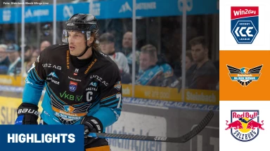 win2day ICE Hockey League: Steinbach Black Wings Linz vs. EC Red Bull Salzburg I Highlights