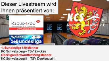 1. Bundesliga 120 Herren: KC Schwabsberg - TSV Zwickau