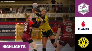 Highlights: HSG Bensheim-Auerbach vs. Borussia Dortmund - Intensives Match!
