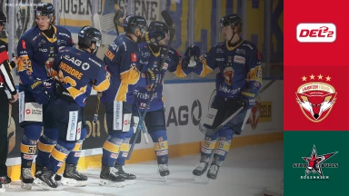 DEL2: Lausitzer Füchse vs. Starbulls Rosenheim