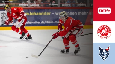 DEL2: EC Bad Nauheim vs. Blue Devils Weiden