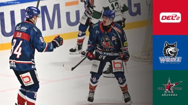 DEL2: EHC Freiburg vs. Starbulls Rosenheim