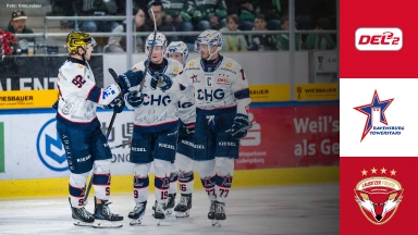 DEL2: Ravensburg Towerstars vs. Lausitzer Füchse