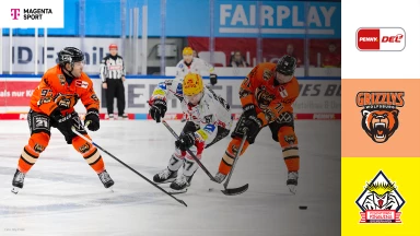 DEL: Grizzlys Wolfsburg vs. Pinguins Bremerhaven - MagentaSport