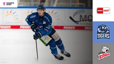 DEL: Straubing Tigers vs. Nürnberg Ice Tigers - MagentaSport