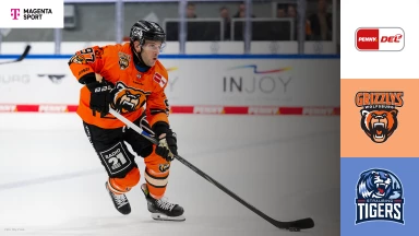 DEL: Grizzlys Wolfsburg vs. Straubing Tigers - MagentaSport