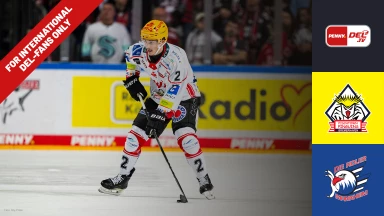 For international fans only - DEL:  Pinguins Bremerhaven vs. Adler Mannheim