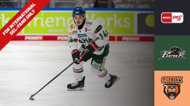 For international fans only - DEL: Augsburg Panther vs. Grizzlys Wolfsburg