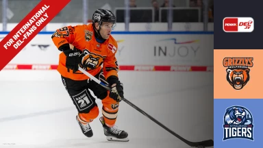 For international fans only - DEL: Grizzlys Wolfsburg vs. Straubing Tigers