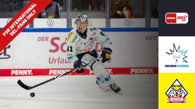 For international fans only - DEL: Dresdner Eislöwen vs. Pinguins Bremerhaven