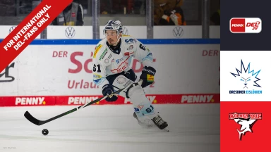For international fans only - DEL: Dresdner Eislöwen vs. Kölner Haie