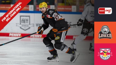For international fans only - DEL: Löwen Frankfurt vs. EHC Red Bull München
