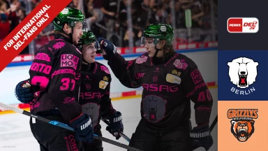 For international fans only - DEL: Eisbären Berlin vs. Grizzlys Wolfsburg