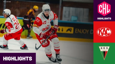 CHL: KAC Klagenfurt vs. GKS Tychy - Hauptrunde I Highlights