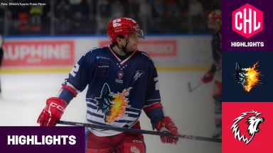 CHL: Grenoble vs. Lausanne HC - Hauptrunde I Highlights