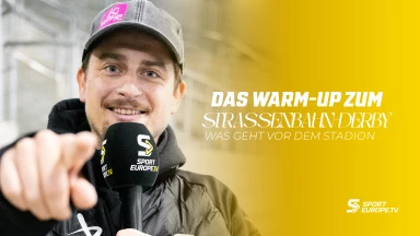 Das Warm-Up zum Strassenbahn-Derby