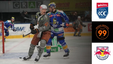 win2day ICE Hockey League: Moser Medical Graz99ers vs. EC Red Bull Salzburg