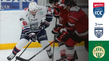 win2day ICE Hockey League: Hydro Fehervar AV 19 vs. FTC-Telekom