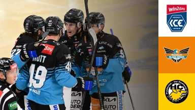 win2day ICE Hockey League: Steinbach Black Wings Linz vs. HC Falkensteiner Pustertal
