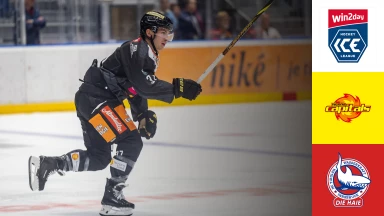 win2day ICE Hockey League: Vienna Capitals vs. HC TIWAG Innsbruck - Die Haie