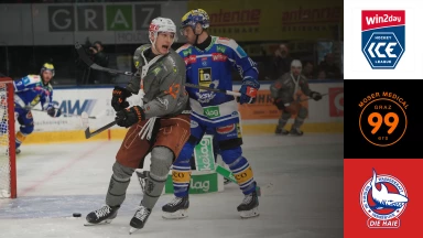 win2day ICE Hockey League: Moser Medical Graz99ers vs. HC TIWAG Innsbruck- Die Haie