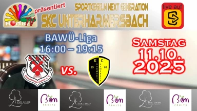 BAWÜ Liga - Männer: SKC Unterharmersbach II - KC Vorwärts Hemsbach I