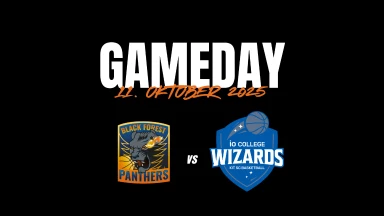 1.Regionalliga Südwest: Black Forest Panthers vs. io College Wizards