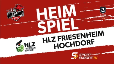 3. Liga: Staffel Süd-West: SGSH Dragons vs. HLZ Friesenheim-Hochdorf II