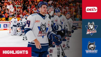 DEL2: EC Kassel Huskies vs. EHC Freiburg | Highlights