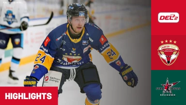 DEL2: Lausitzer Füchse vs. Starbulls Rosenheim | Highlights