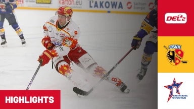 DEL2: ESV Kaufbeuren vs. Ravensburg Towerstars | Highlights