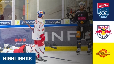 win2day ICE Hockey League: EC Red Bull Salzburg vs. Vienna Capitals | Highlights