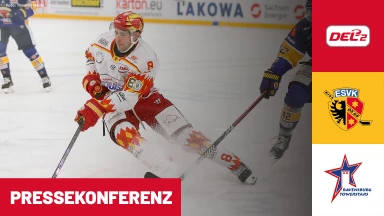DEL2: ESV Kaufbeuren vs. Ravensburg Towerstars | Pressekonferenz