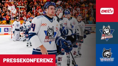 DEL2: EC Kassel Huskies vs. EHC Freiburg | Pressekonferenz