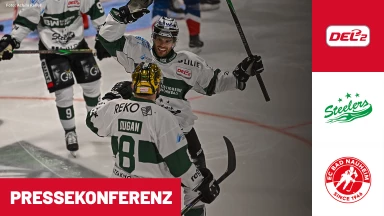 DEL2: Bietigheim Steelers vs. EC Bad Nauheim | Pressekonferenz