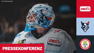 DEL2: Blue Devils Weiden vs. EV Landshut | Pressekonferenz