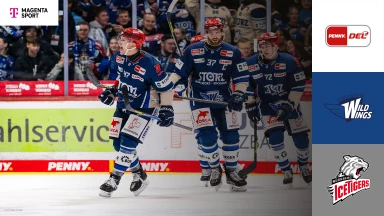 DEL: Schwenninger Wild Wings vs. Nürnberg Ice Tigers - MagentaSport