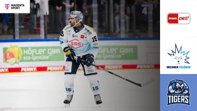 DEL: Dresdner Eislöwen vs. Straubing Tigers - MagentaSport